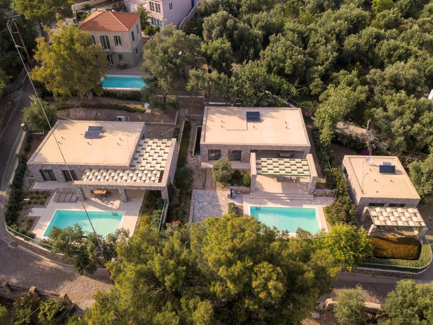 Ouzo Stone House 1 With Private Pool Plomari Exterior foto